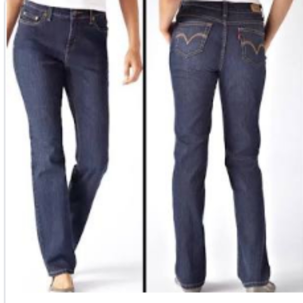 NWOT Levis Perfectly Slimming 512 Straight